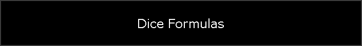 Dice Formulas