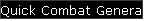 Quick Combat Generator