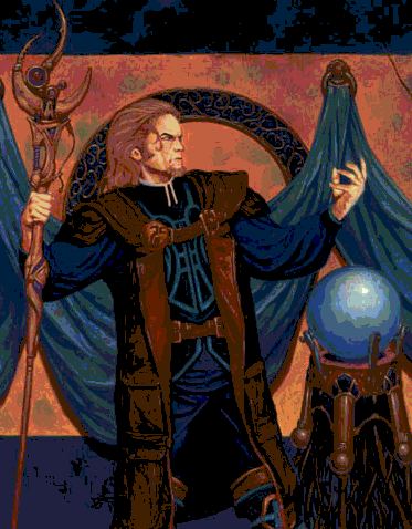 Magma is a sorcerer played by Bill